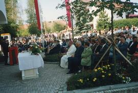 Einweihung Postamt und Gemeindehaus 1991