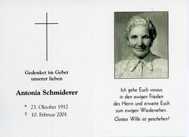 Schmiderer, Antonia