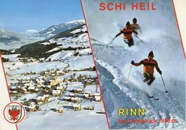 Rinn  Ansichtskarte vom Dorf