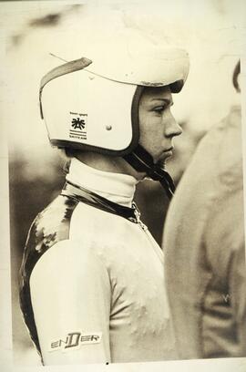 Schafferer Angelika vor dem Start in Oberhof