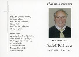 Pallhuber, Rudolf Kommerzialrat