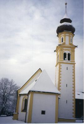 Kirche Judenstein  Feber 95