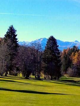 Herbst am Golfplatz