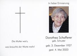 Schafferer Dora