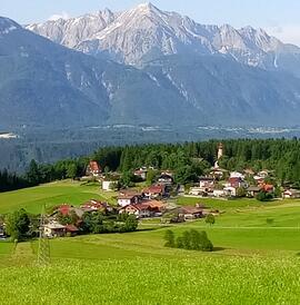 Blick vom &quot;Bivhl Kreuz&quot; auf Judenstein