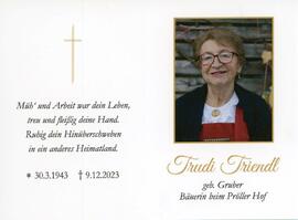 Triendl, Trude vulgo Pröller Bäuerin