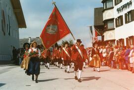 Bezirksschützenfest, Musikkapelle Bürs, Begleiterin: Mimm Maria-Luise