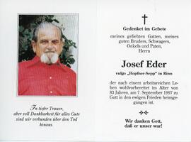 Eder, Josef &quot;Hopfner Sepp&quot;