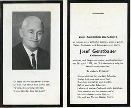 Gerstbauer, Josef Kellermeister