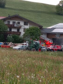 Feuerwehrprobe beim Siller