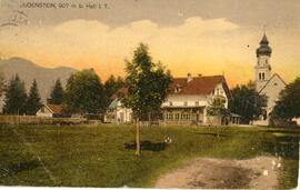 Gasthaus Judenstein, Gemeinde Rinn, Pächter Josef und Anna Triendl