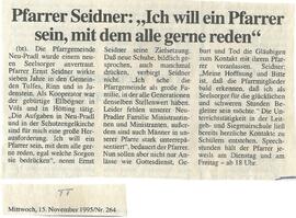 Pfarrer Seidner