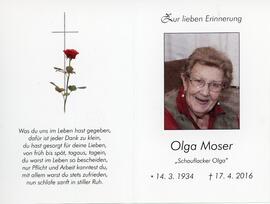 Moser, Olga "Schauflacker Olga"