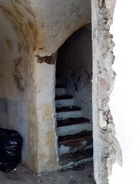 altes &quot;Walzern&quot; Haus vor Abbruch (Stiegenaufgang))