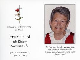 Hussl, Erika