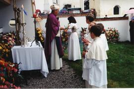 Einweihung vom neuen Friedhof