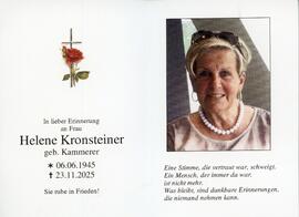 Kronsteiner, Helene