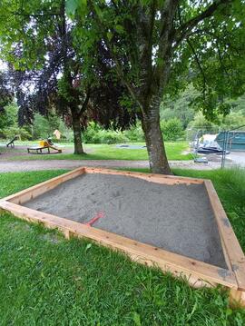 Waldspielplatz neu gestaltet