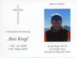 Krapf, Alois