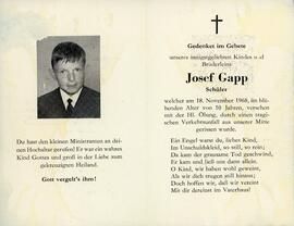 Gapp, Josef