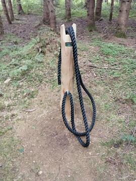 Waldspielplatz neu gestaltet