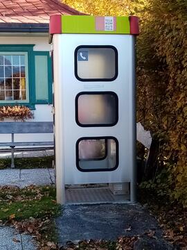 Telefonzelle in Judenstein