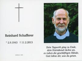 Schafferer, Reinhard