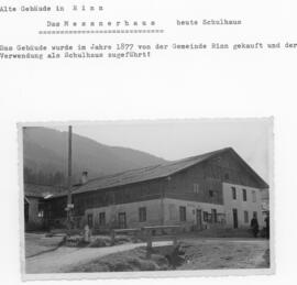 Alte Bauten/Messnerhaus 1877