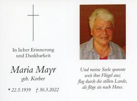 Mayr Maria