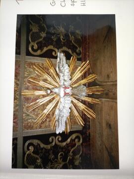 Taube , das Symbol des Hl.Geistes in der Pfarrkirche Rinn