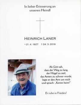 Laner, Heinrich