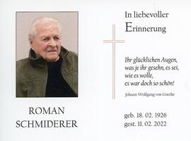 Schmiderer Roman