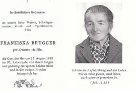 Brugger, Franziska