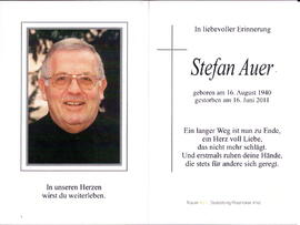 Auer Stefan 1940 - 2011