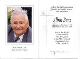Benz Albin 1930 - 2008