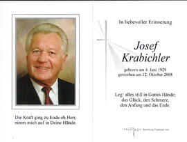 Krabichler Josef 1929 - 2008
