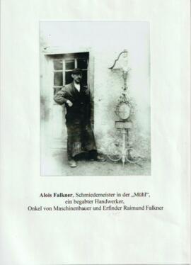 Schmiedemeister Alois Falkner