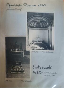 Renovierung der Pfarrkirche Roppen 1962-1963