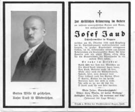 Jaud Josef Schlossermeister 1886 - 1936