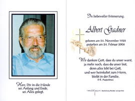 Gadner Albert 1928 - 2006