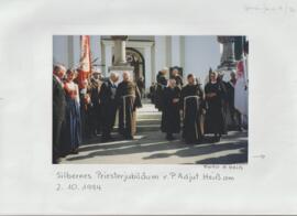 Silbernes Priesterjubiläum v. P. Adjut Heiß