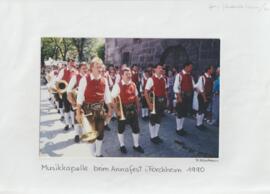 Musikkapelle beim Annafest in Forchheim