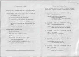 Empfang Glocken 1949