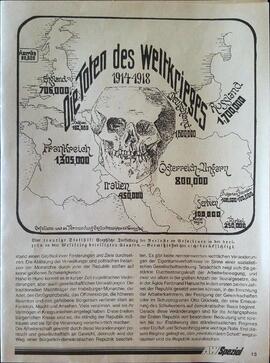 Zeitschrift - Die Toten des Weltkrieges