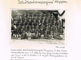 Schützenkompanie 03.07.1932