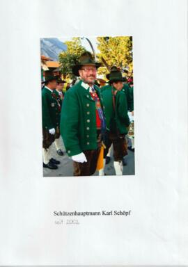 Schützenhauptmann Karl Schöpf