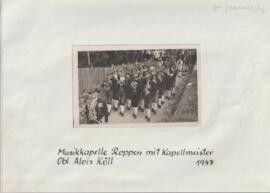 Musikkapelle Roppen mit Kapellmeister Obl. Alois Köll