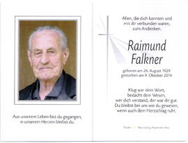 Falkner Raimund 1929 - 2014