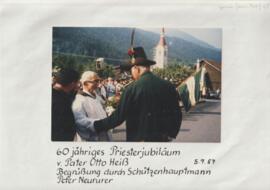 60 jähriges Priesterjubiläum von Pater Otto Heiß