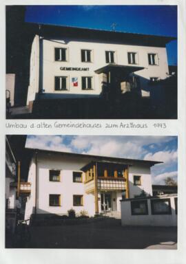 Umbau des alten Gemeindehauses zum Arzthaus